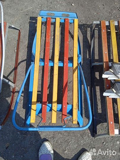 Лыжи санки коньки палки