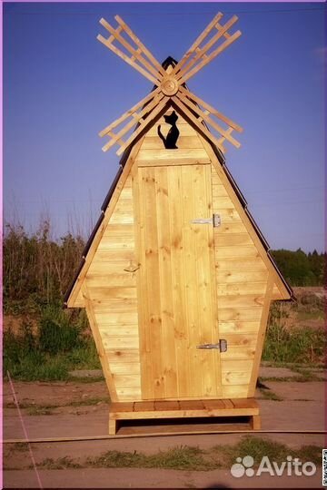 Дачный туалет с установкой BLU780