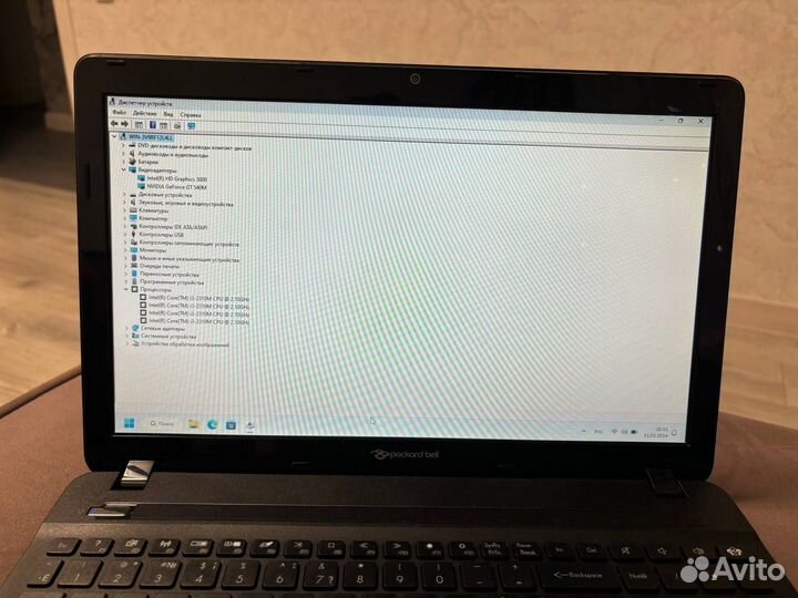 Ноутбук Packard Bell i3 2310m/6gb/GT540M/SSD120Gb