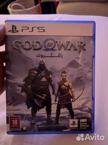 God of war ragnarok ps5 GOW диск купить в Москве | Электроника | Авито