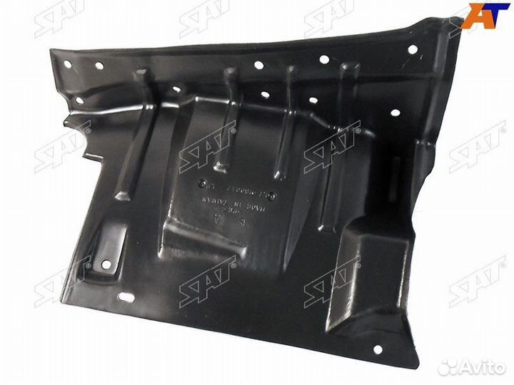 Защита двиг. боковая Mitsubishi Lancer 07-15 угол