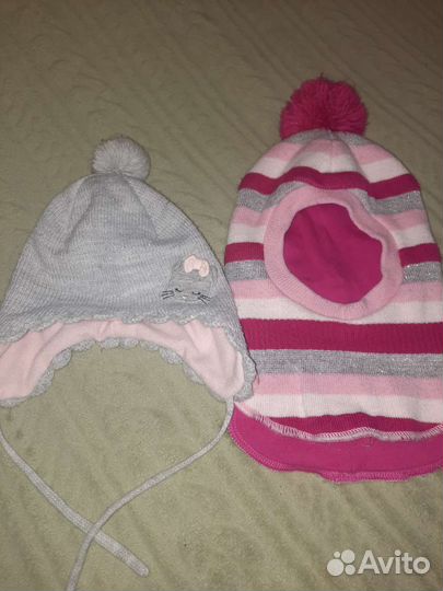 Шапка шлем o'stin и обычная шапочка