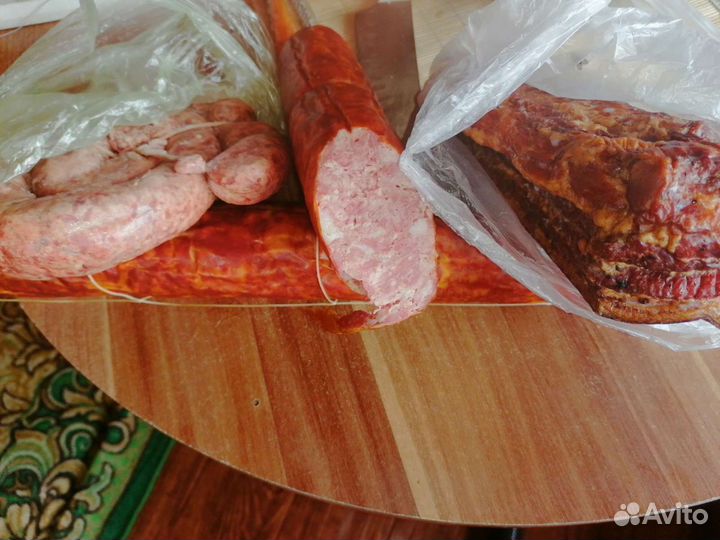 Услуги горячего. копчения (мясное)