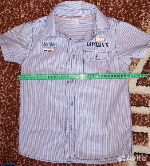 Рубашка летняя для мальчика 122