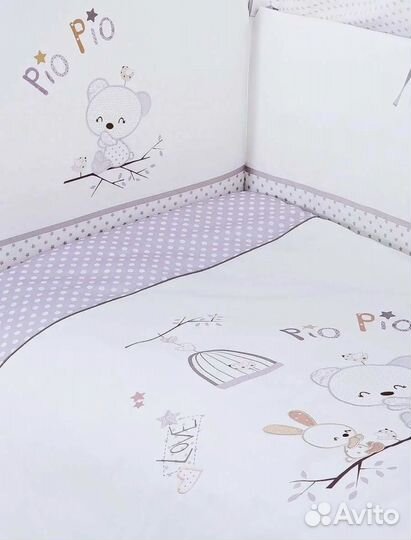 Балдахин на кроватку, бампер на кроватку