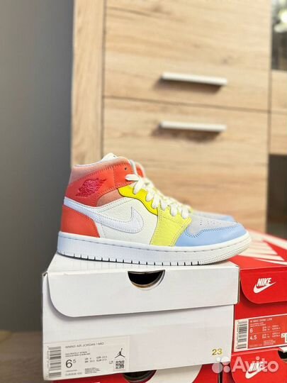 Nike Air Jordan 1 Mid To My First Coach 6.5W