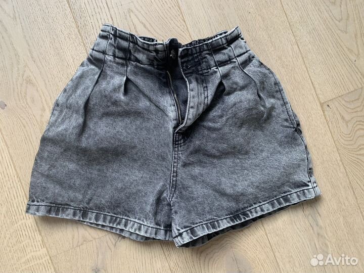 Джинсовые шорты на девочку 140