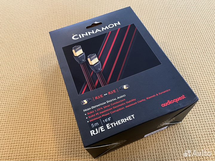 Интернет кабель AudioQuest RJ45 Cinnamon 5 м