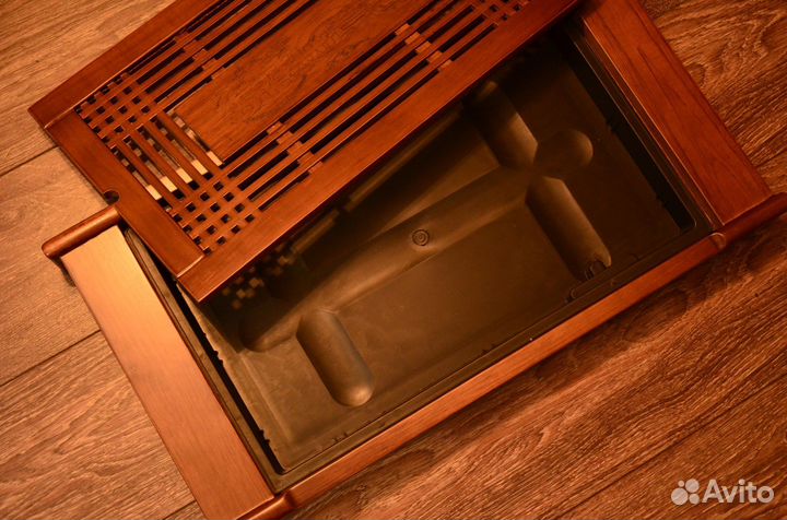 Чабань большая чайная доска восковое дерево 63*34