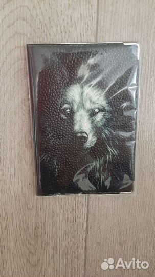 Обложка на паспорт натуральная кожа