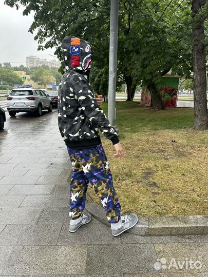 Штаны Bape Star Shark Бэйпе Звезда Бэйп Новые