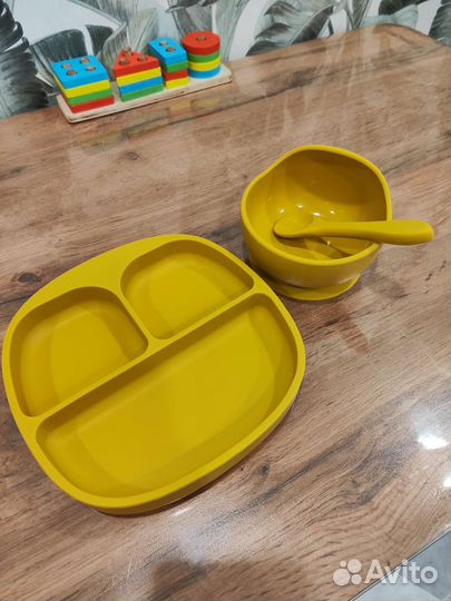 Детские тарелки на присоске