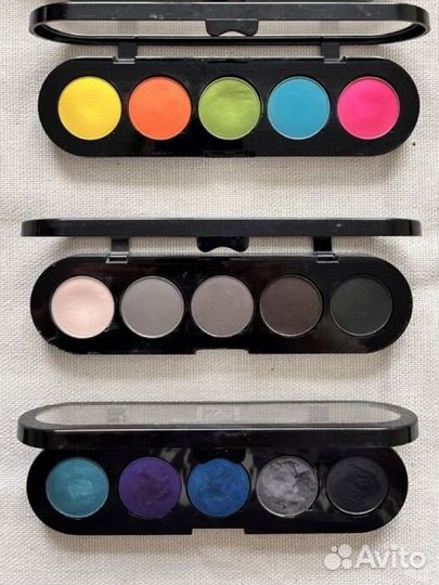 Палитра теней make up atelier