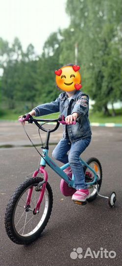 Детский велосипед btwin 16