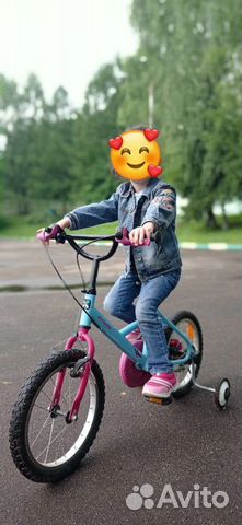 Детский велосипед btwin 16