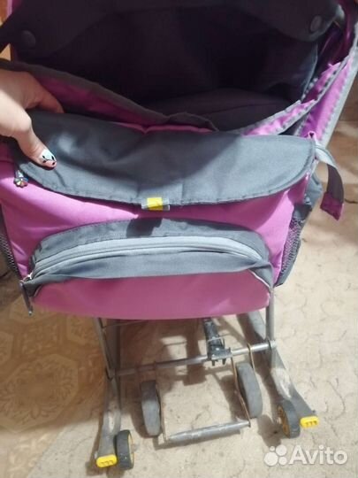 Санки коляска nika kids