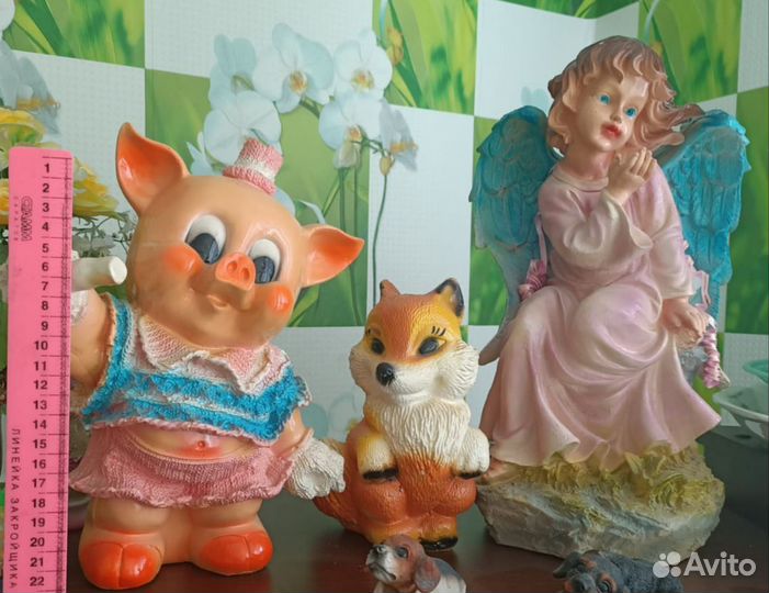 Фигурки интерьерные (садовые)