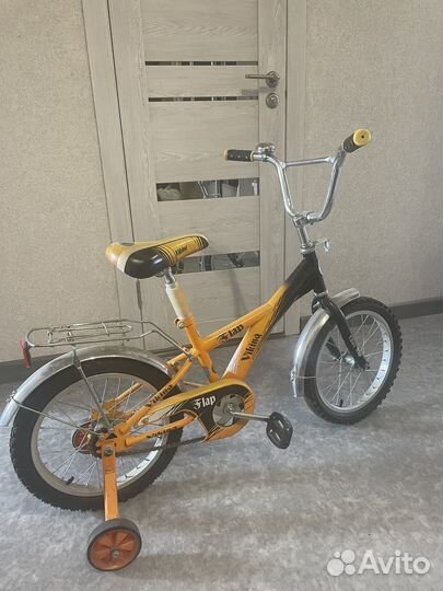 Детский четырехколесный велосипед