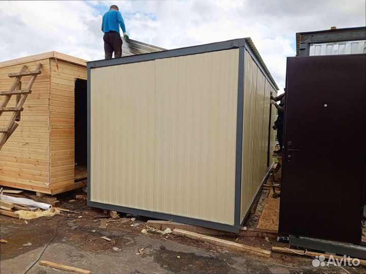 Бытовка / хозблок железная любые размеры