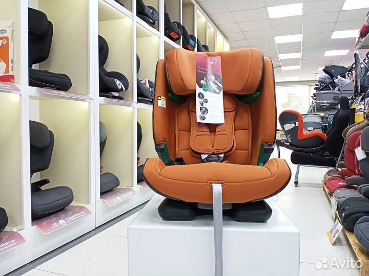 Автокресло 9-36 кг Advansafix I-Size Golden Cognac