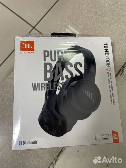 Беспроводные наушники jbl tune 700 bt