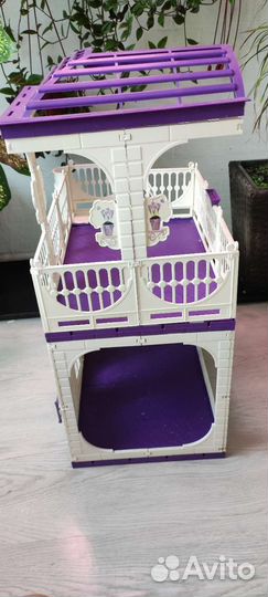 Большой домик для кукол Барби Огонек