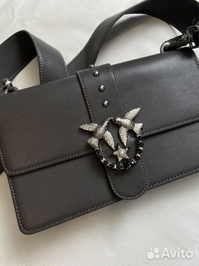 Сумка женская рinko эко кожа серая