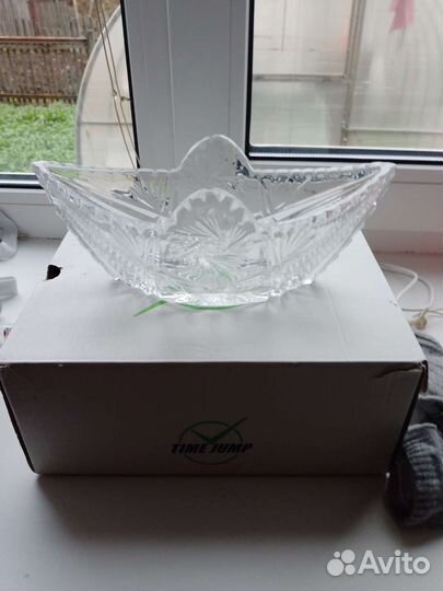 Хрустальный салатник