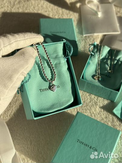 Комплект подвеска и браслет Return to Tiffany Blue