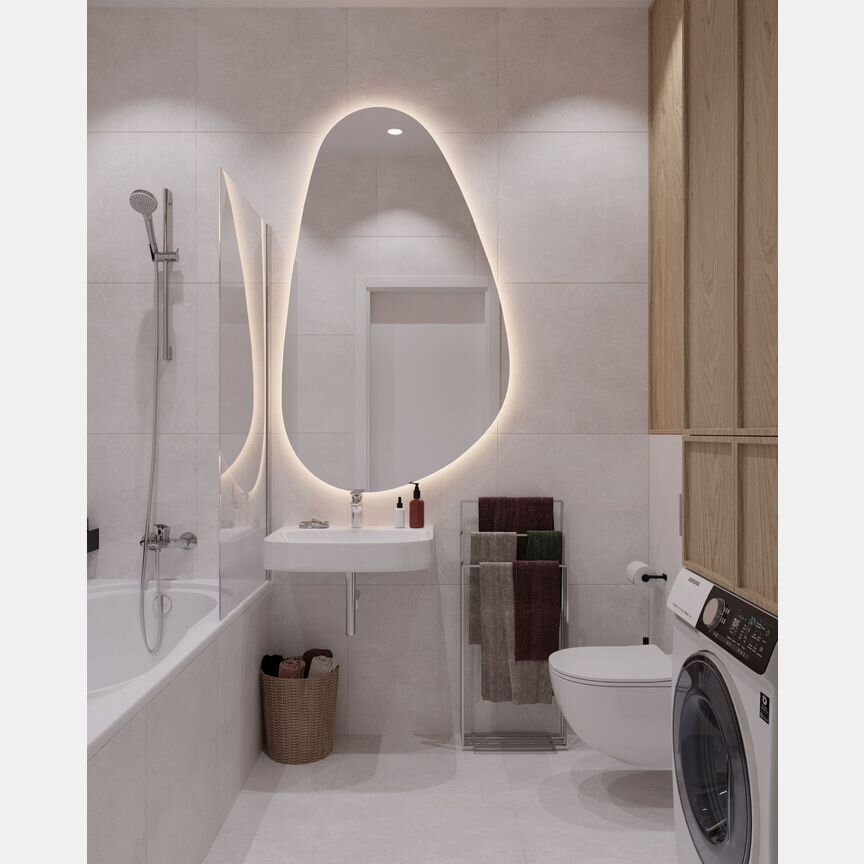 2-к. квартира, 56,4 м², 10/25 эт.