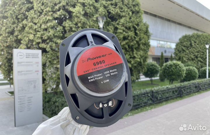 Динамики овалы pioneer 1000W новые