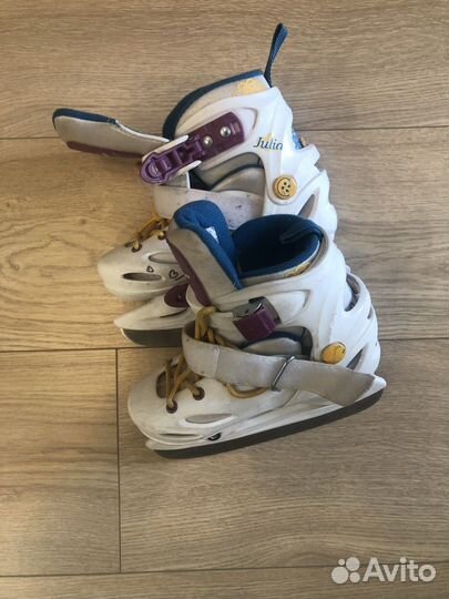 Коньки детские раздвижные Nordway Julia 27-30