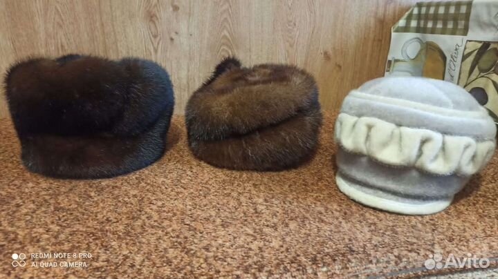 Шапки женские норка