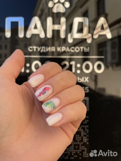 Маникюр наращивание педикюр Нарвская