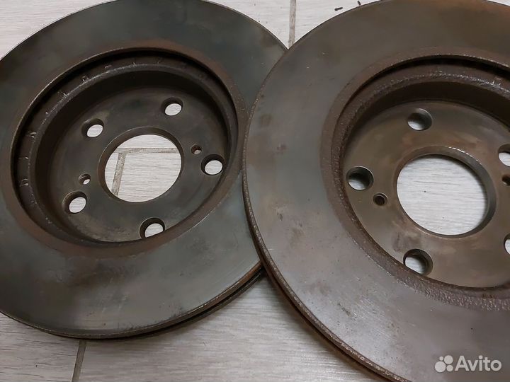 Диски тормозные перед toyota 150