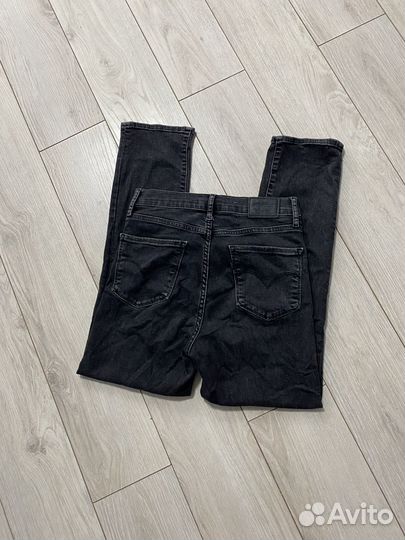 Чёрные джинсы Levi's Premium 724 27 S/М оригинал