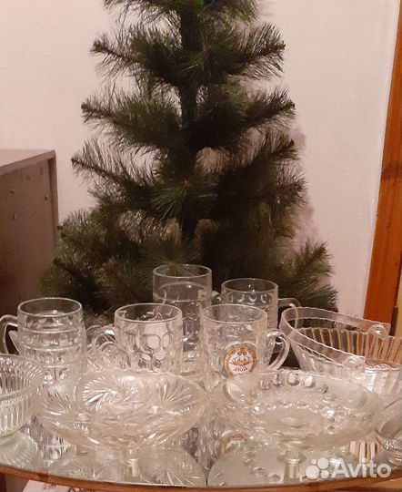 Стекло СССР. Разная посуда