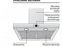 Вытяжка для кухни бу 60 см