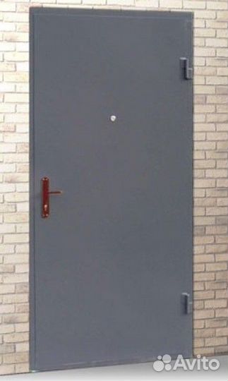 Технические двери (металлические) для дома, гаража