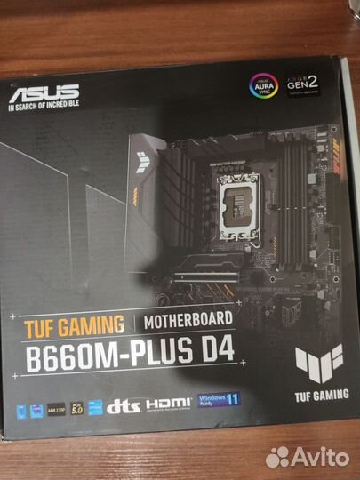 Asus tuf gaming b660m-plus d4