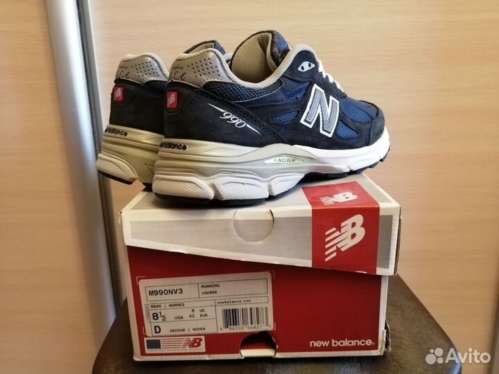 Оригинал New Balance 990 nv3 made in USA