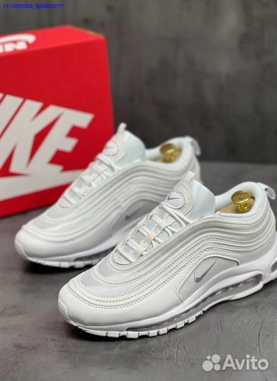 Кроссовки nike AIR MAX 97 белые