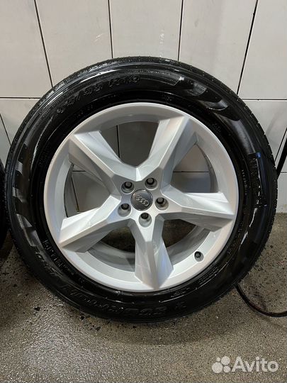 Колеса на Audi q7 4m, 19-255-55, pirelli