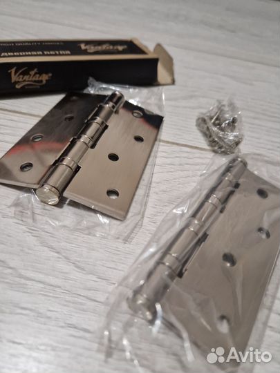 Дверная петля 10075 хром