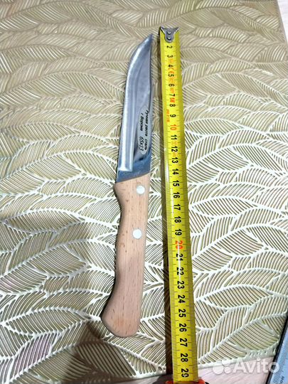 Кухонный нож ручной работы ст 65х13