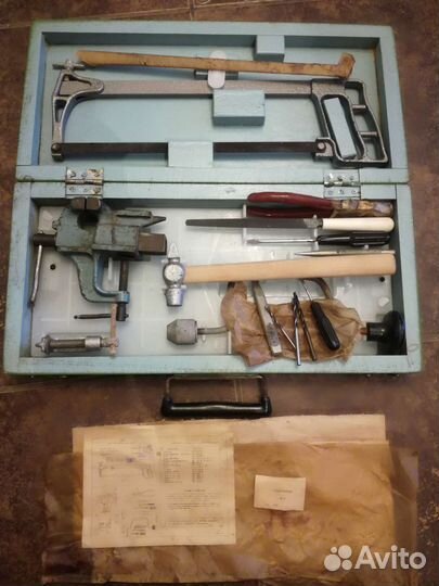 Набор слесарного инструмента юный техник