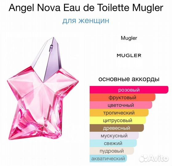 Angel Nova Eau de Toilette Mugler 50ml