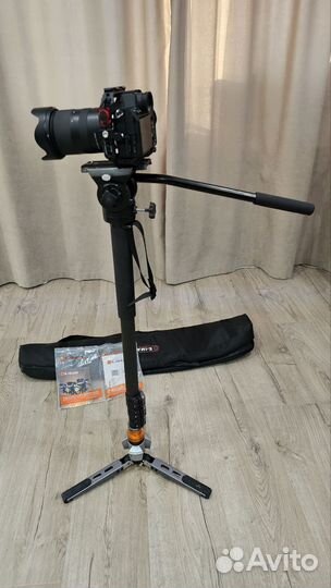 Монопод E-Image MFC700 с видео-головой 610FH