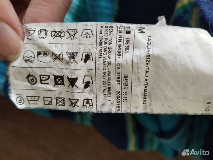 Платье benetton шерсть