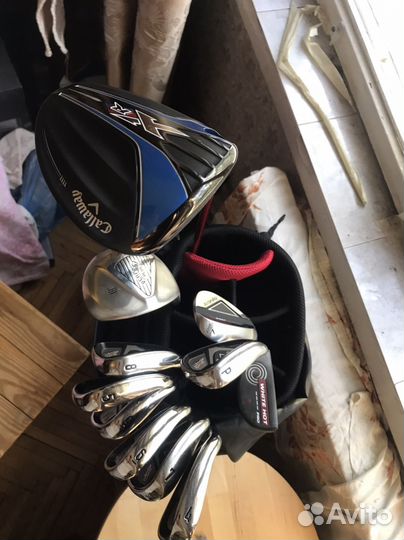 Мужской набор клюшек для гольфа callaway X2HOT